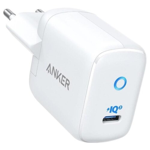 Сетевое зарядное устройство ANKER PowerPort III mini, white