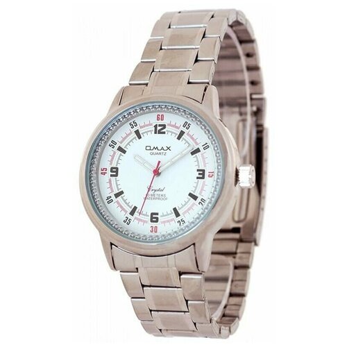 Наручные часы OMAX Crystal AS025, серебряный