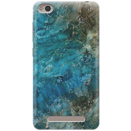 фото Cиликоновый чехол темно-синий мрамор на xiaomi redmi 4a / сяоми редми 4а re:pa