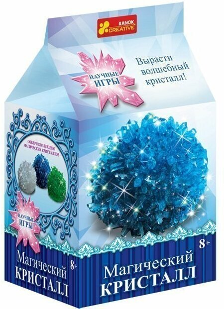 Научные мини-игры Ранок "Магический кристалл" (синий) 12138012Р