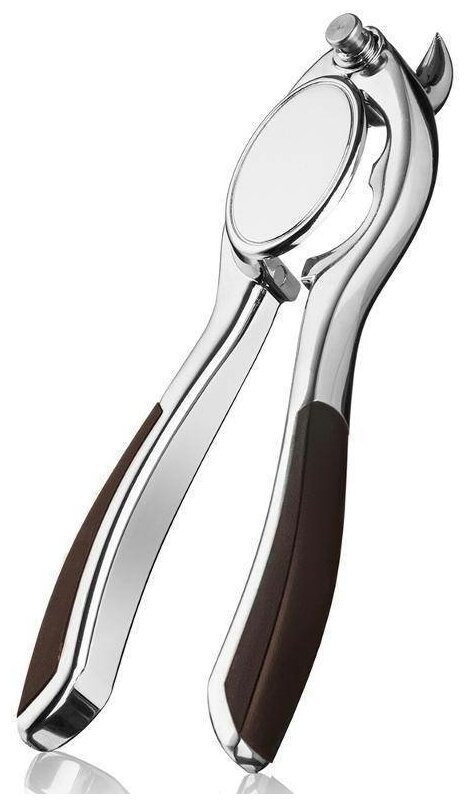 Открывалка для бутылок VacuVin Champagne Bottle Opener 68625606, серебристый/черный