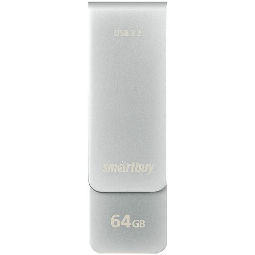 Флеш-накопитель USB 3.0/3.2 Gen.1 Smartbuy 064GB M1 Metal Grey (SB064GM1G)