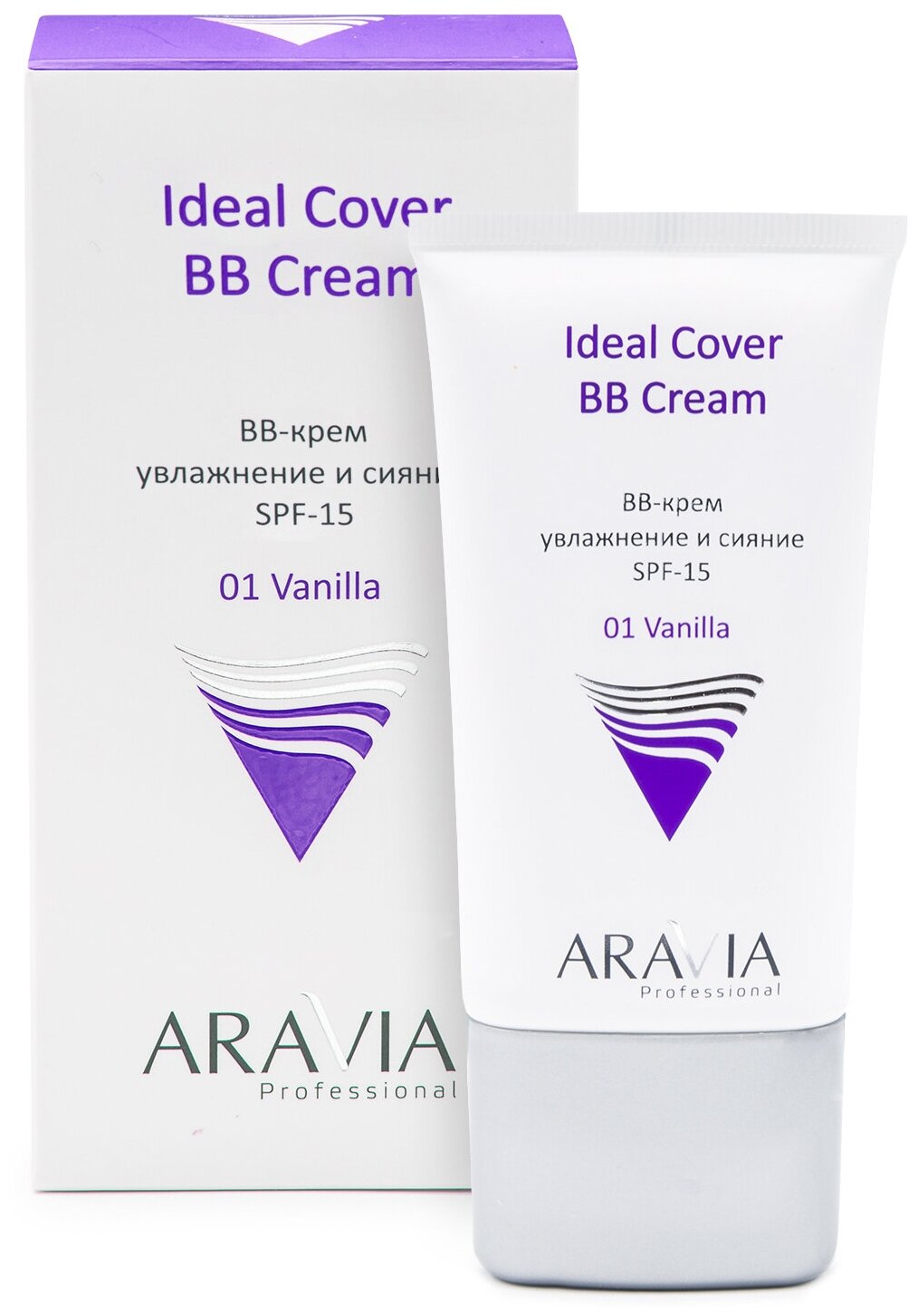 ARAVIA Professional BB-крем увлажняющий SPF-15 Ideal Cover BB-Cream, тон 01, туба 50 мл