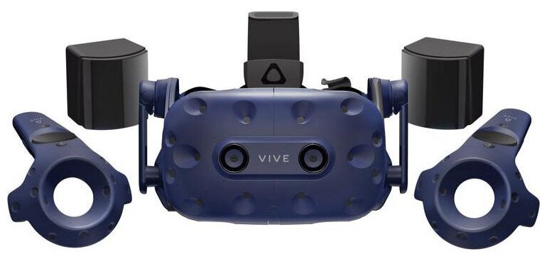 Очки виртуальной реальности HTC Vive Pro Full Kit черный/синий