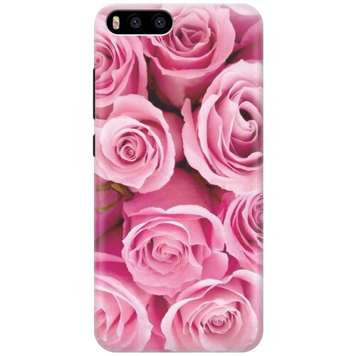 фото Cиликоновый чехол на xiaomi mi 6 / сяоми ми 6 с принтом "букет роз" gosso