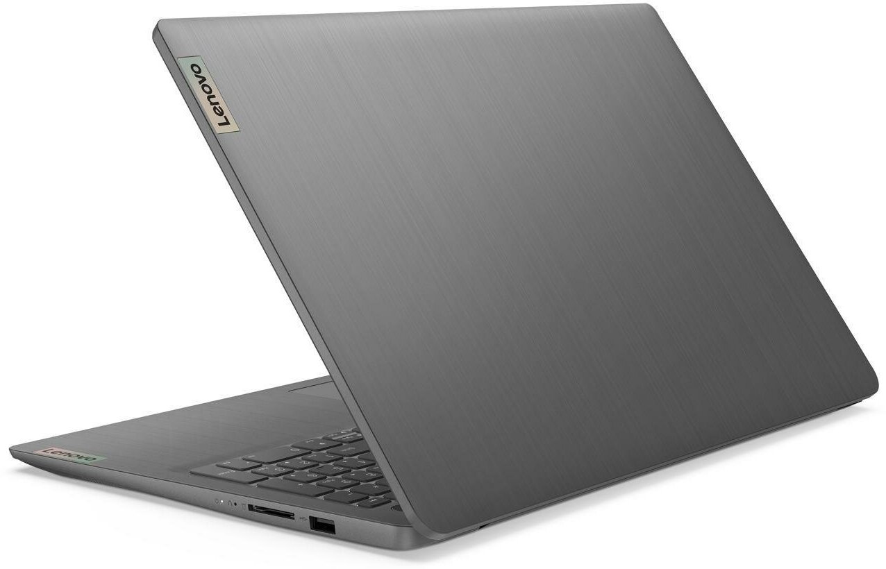 Ноутбук 156" Lenovo IdeaPad 3 15IAU7 Core i5 1235U/8Gb/256Gb SSD/156" FullHD/DOS Серый (82RK00TRPS)