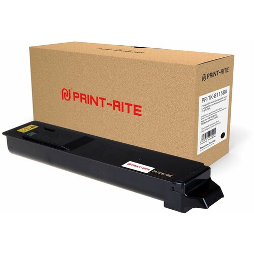 Print-Rite Тонер-картридж совместимый ПринтРайт Print-Rite PR-TK-8115BK TK-8115K черный 12K
