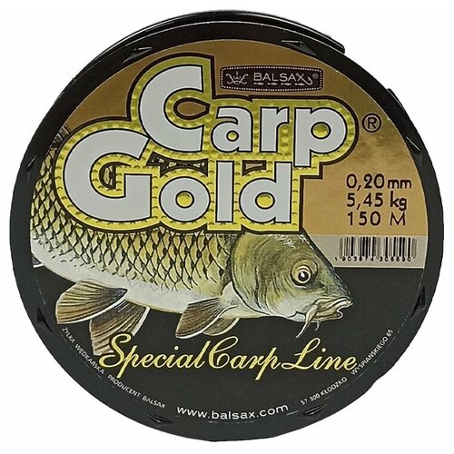 фото Леска balsax carp gold 150m 0,40