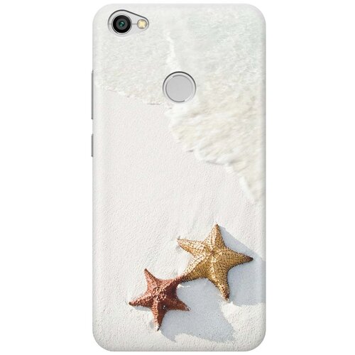 фото Gosso ультратонкий силиконовый чехол-накладка для xiaomi redmi note 5a prime с принтом "две морские звезды"