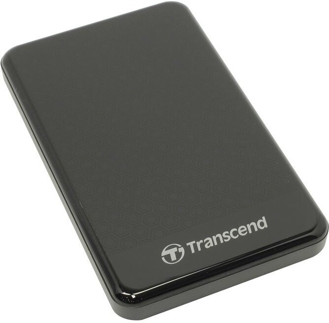 Transcend Portable HDD 2TB StoreJet TS2TSJ25A3K USB 3.0, 2.5", black