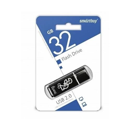 Smart Buy USB 32GB Glossy series Black smart buy usb 8gb glossy series black