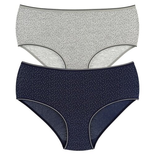 фото Donella набор трусов слипы высокой посадки, 5 шт., размер l, микс