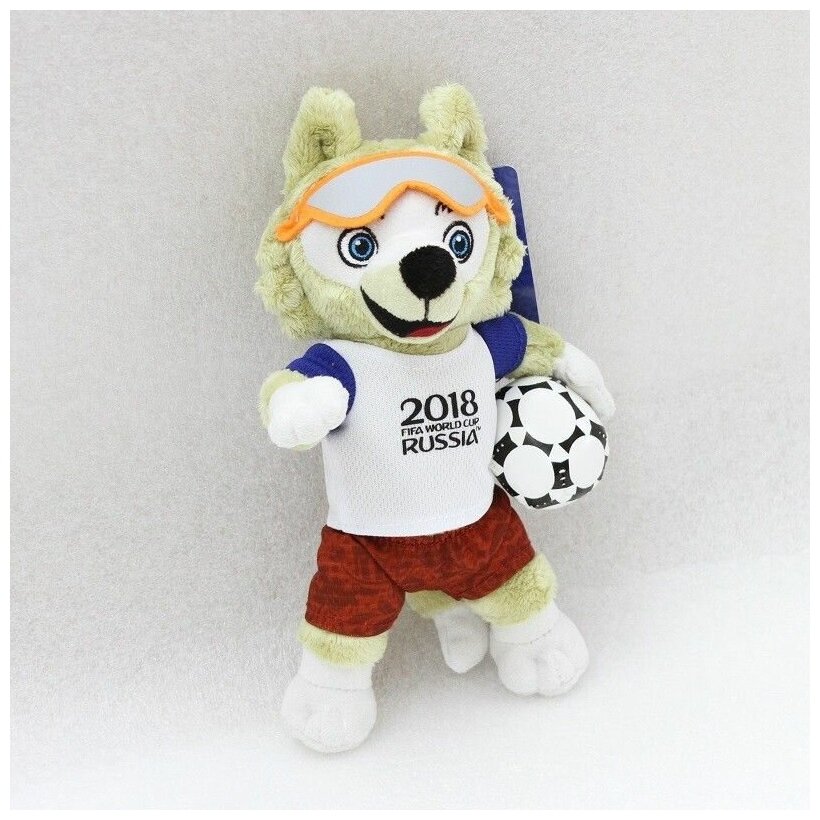 Мягкая игрушка 1Toy FIFA 2018 Zabivaka 18 см - фото №7