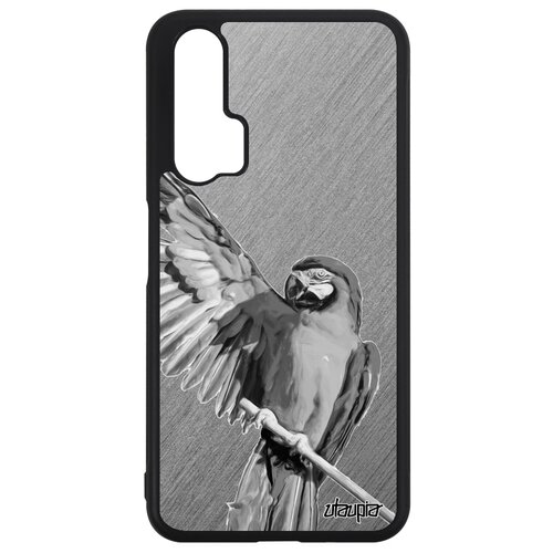 фото Чехол на телефон nova 5t, "попугай" ара кеша utaupia