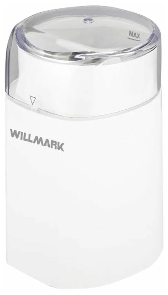 Кофемолка WILLMARK WCG-215 белая