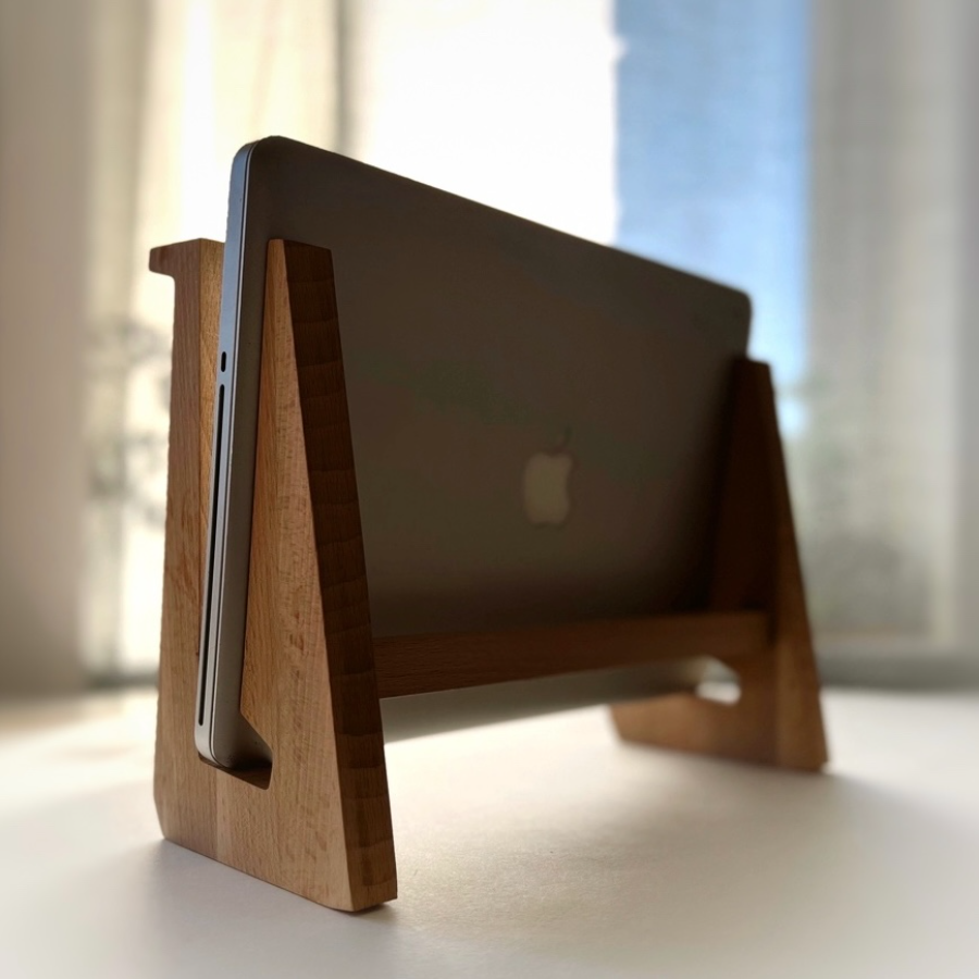 Подставка для ноутбука деревянная Nord Bros / купить подставку для планшета