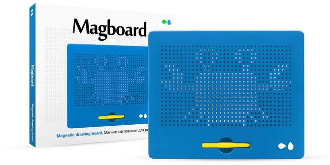 Магнитный планшет для рисования Magboard синий