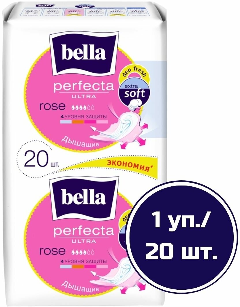 Bella  Perfecta ultra rose deo fresh 20 .