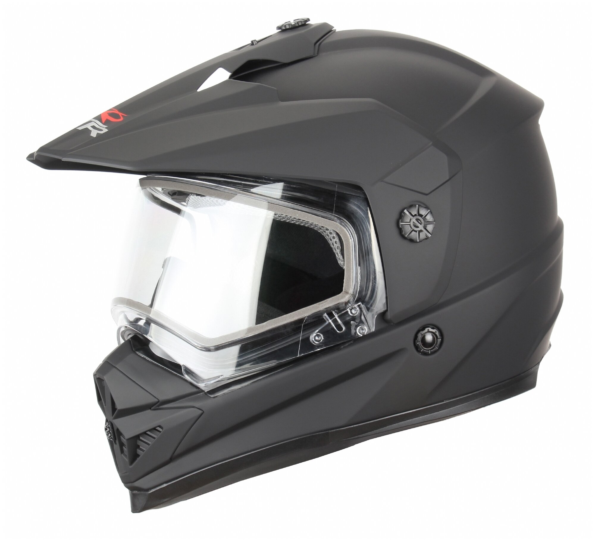 Шлем снегоходный XTR DSE1 двойное стекло мат