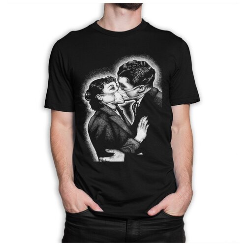 фото Футболка dream shirts современная любовь мужская s черная