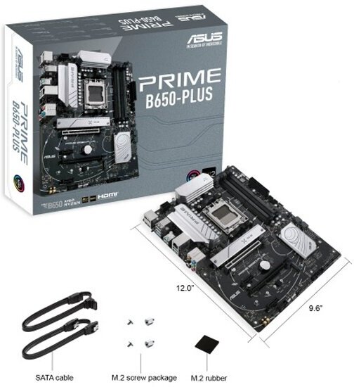 Материнская плата Asus PRIME B650-PLUS (AM5, ATX)