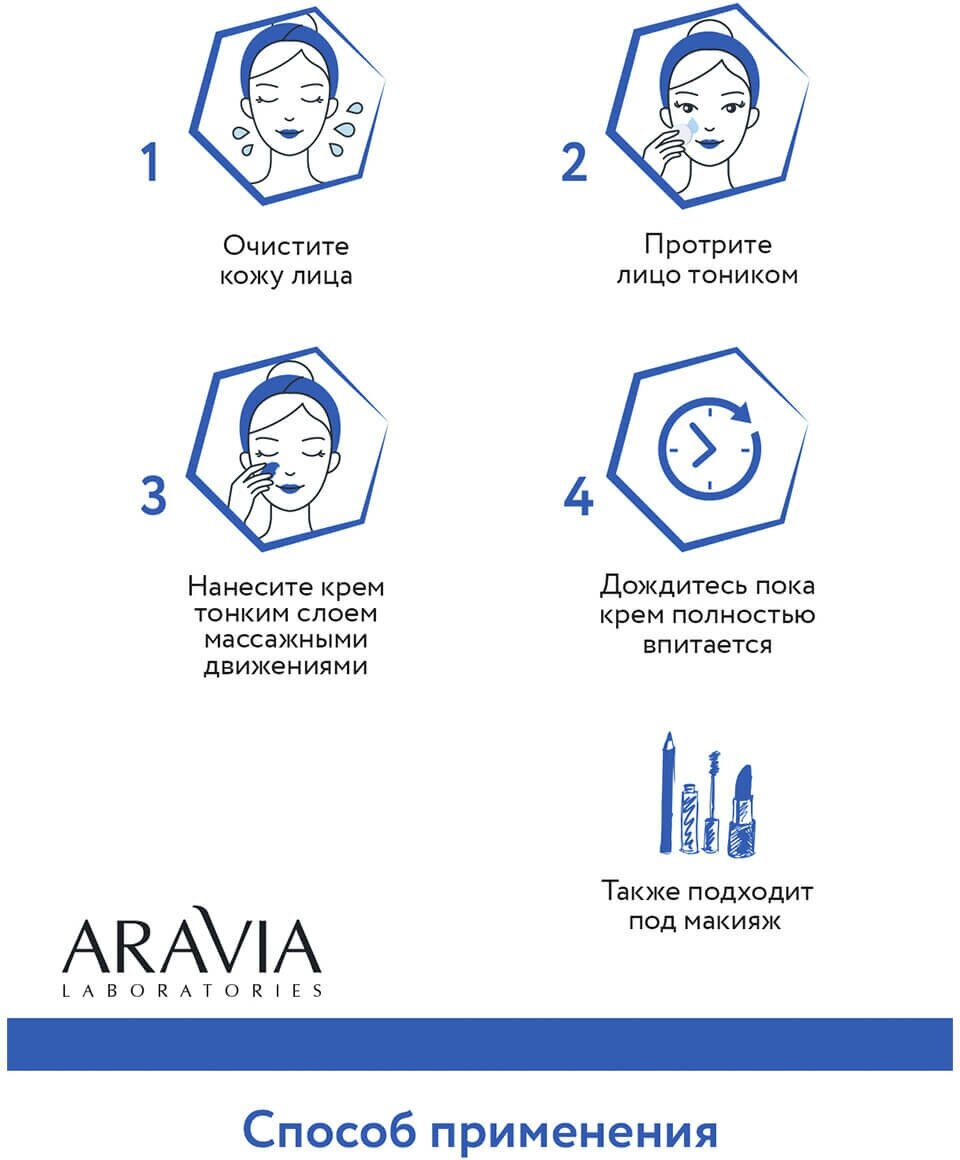 Aravia Laboratories Крем-лифтинг от морщин с пептидами Anti-Age Lifting Cream, 50 мл (Aravia Laboratories, ) - фото №16