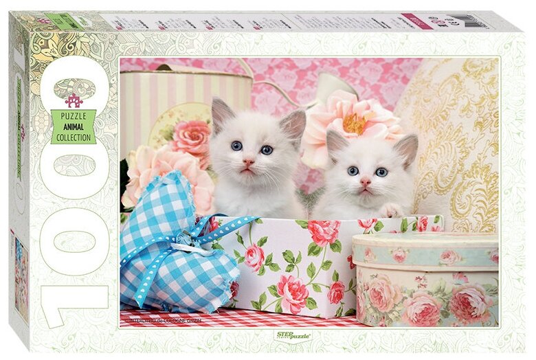 Пазлы котята.1000Д в кор.9шт