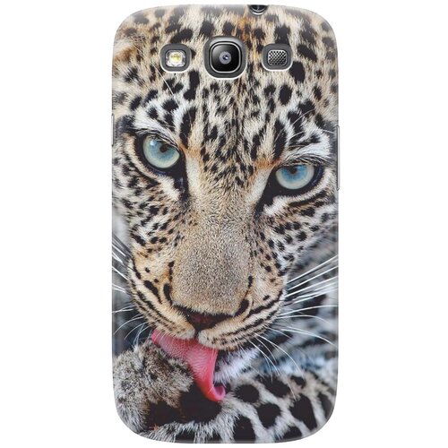 фото Cиликоновый чехол на samsung galaxy s3 / самсунг с3 с принтом "леопард" gosso