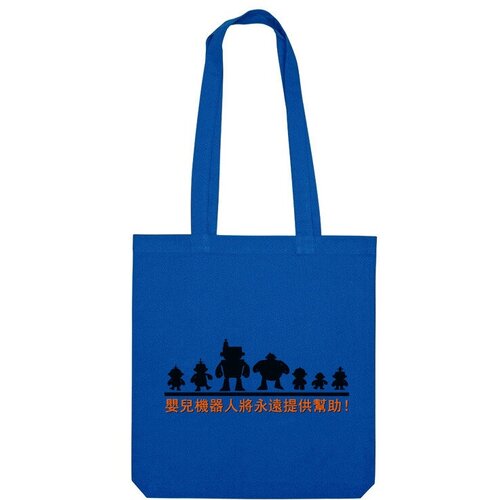 фото Сумка шоппер us basic, синий