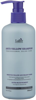 Шампунь оттеночный против желтизны волос Lador Anti Yellow Shampoo 300 мл