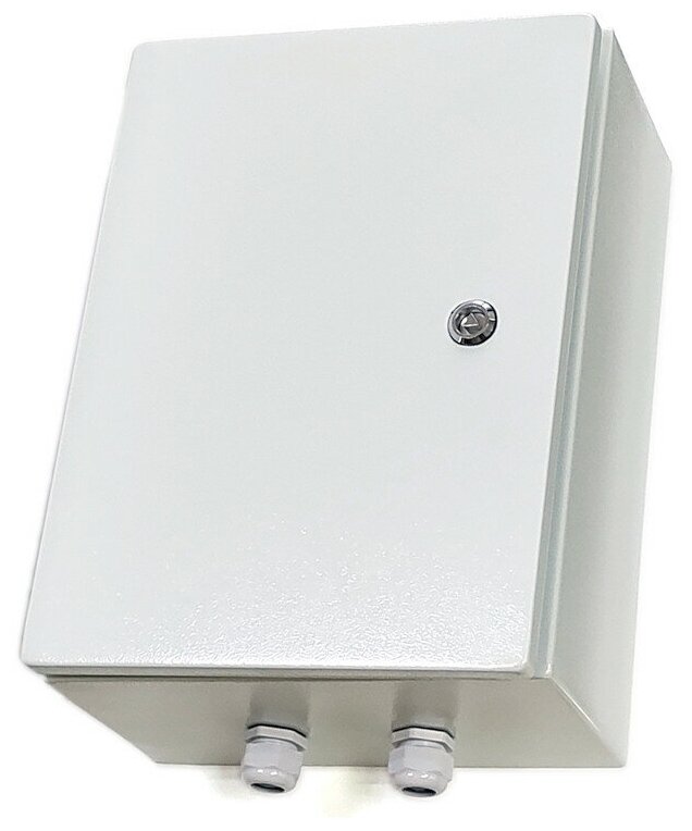 Термошкаф настенный 290х380х180мм, нагреватель 50Вт, термостат, автомат 6А - фотография № 2