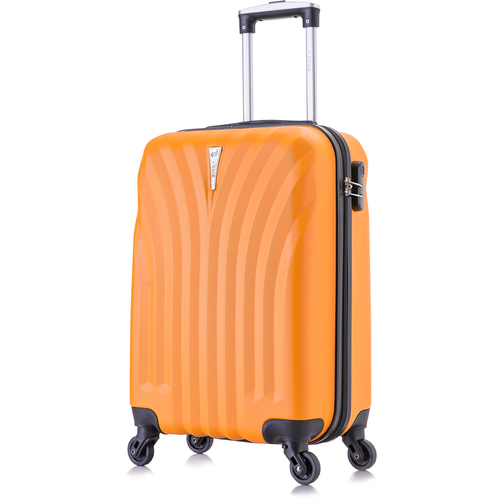 фото Чемодан l'case phuket, 48 л, размер s, оранжевый lcase