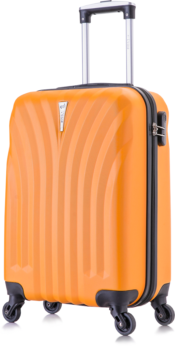 Чемодан маленький L'Case Phuket (S) оранжевый, 58х36х23, арт:Ch0666