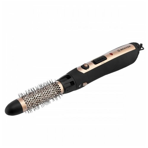 Фен-щётка BRAYER 3131BR 1200 Вт 2 скорости 3 температурных режима 3 насадки чёрная 335000₽