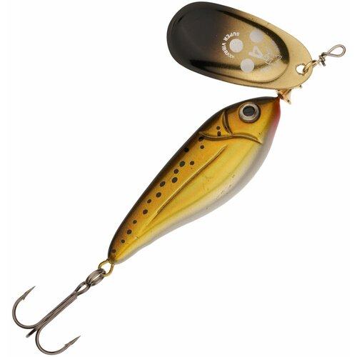 фото Блесна для рыбалки blue fox minnow super vibrax №1 5гр #g / блесна вертушка