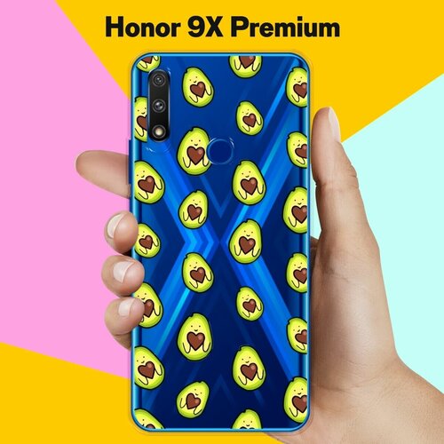 Силиконовый чехол на Honor 9X Premium Авокадо / для Хонор 9 Икс Премиум силиконовый чехол авокадо из авокадо на honor 9x premium