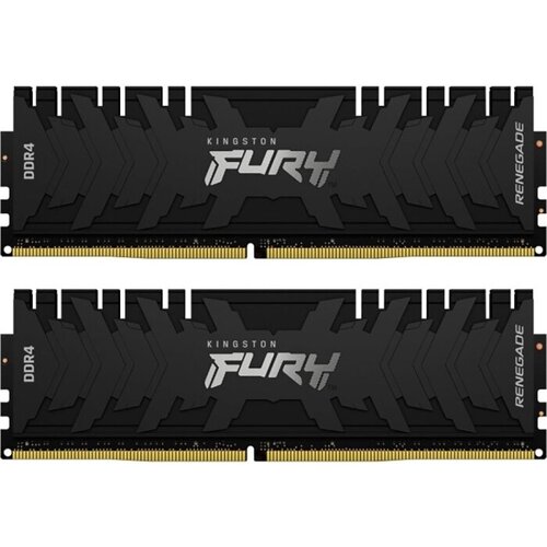 Kingston Память оперативная Kingston FURY Renegade KF442C19RBK2/16 оперативная память kingston fury renegade ddr4 4266 мгц 2x8 гб kf442c19rbk2 16