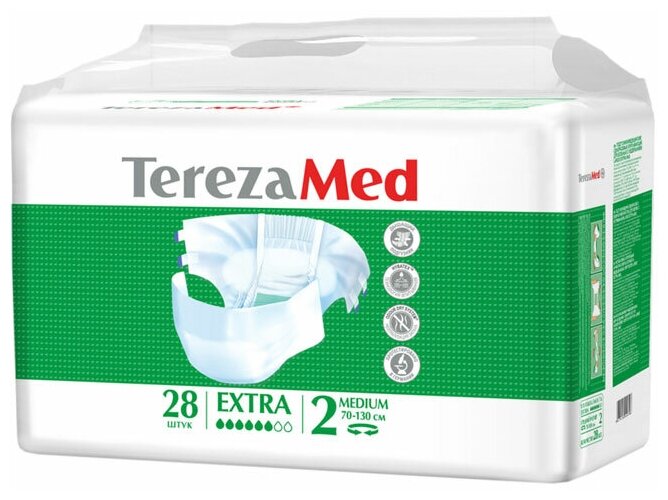 TerezaMed Подгузники для взрослых Extra Medium (№2) уп.28