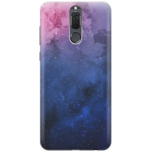 фото Gosso ультратонкий силиконовый чехол-накладка для huawei nova 2i с принтом "звездное зарево"