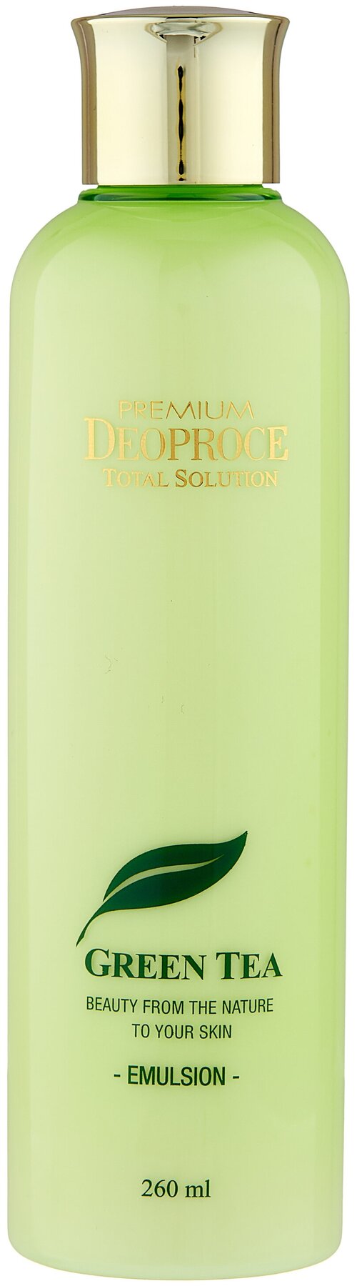 Deoproce Premium Green Tea Total Solution Emulsion Увлажняющая эмульсия для лица, 260 мл