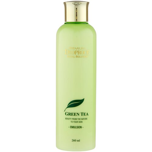 Deoproce Premium Green Tea Total Solution Emulsion Увлажняющая эмульсия для лица, 260 мл