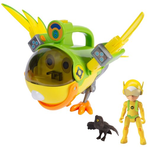 Игровой набор Petronix: Мега-трансформер 2в1 – Полли и фигурка