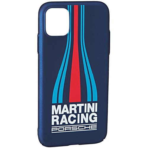 Чехол Porsche для iPhone 11, Martini Racing