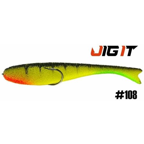 Поролоновая Рыбка Незацепляйка Jig It Пакет 5 шт 85 мм Цвет 108 396₽