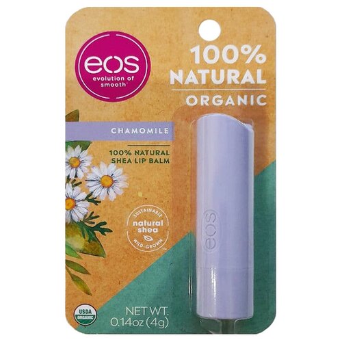 EOS Бальзам для губ Chamomile Lip Balm Ромашка, 4 г