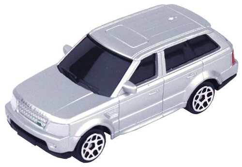Внедорожник RMZ City Range Rover Sport (344009S) 1:64, 7.3 см, серебристый