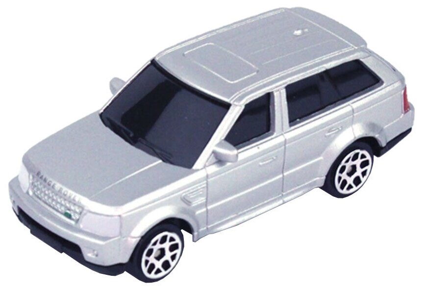 1:64 Машина металлическая RMZ City Range Rover Sport, цвет серебристый Uni-Fortune Toys 344009S-SIL