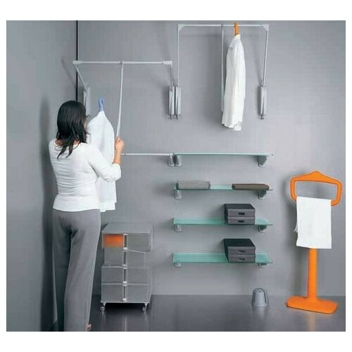 Лифт для одежды Otto, настенный, Пантограф