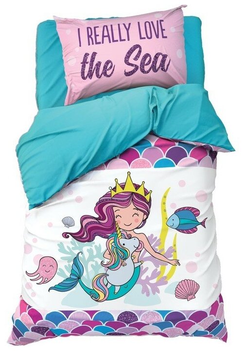 Комплект постельного белья Этель Really mermaid