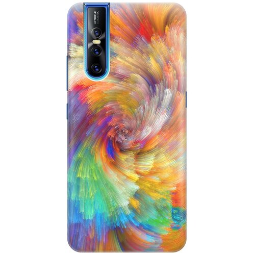 фото Re:pa накладка transparent для vivo v15 pro с принтом "акварельная красота"